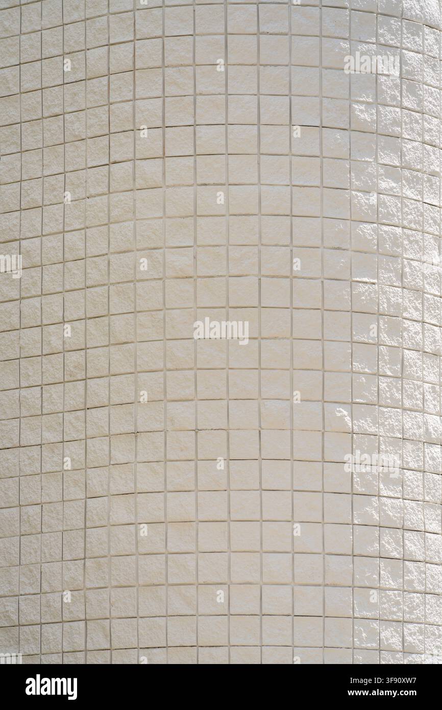 Sfondo a forma quadrata illuminato dal lato destro Foto Stock