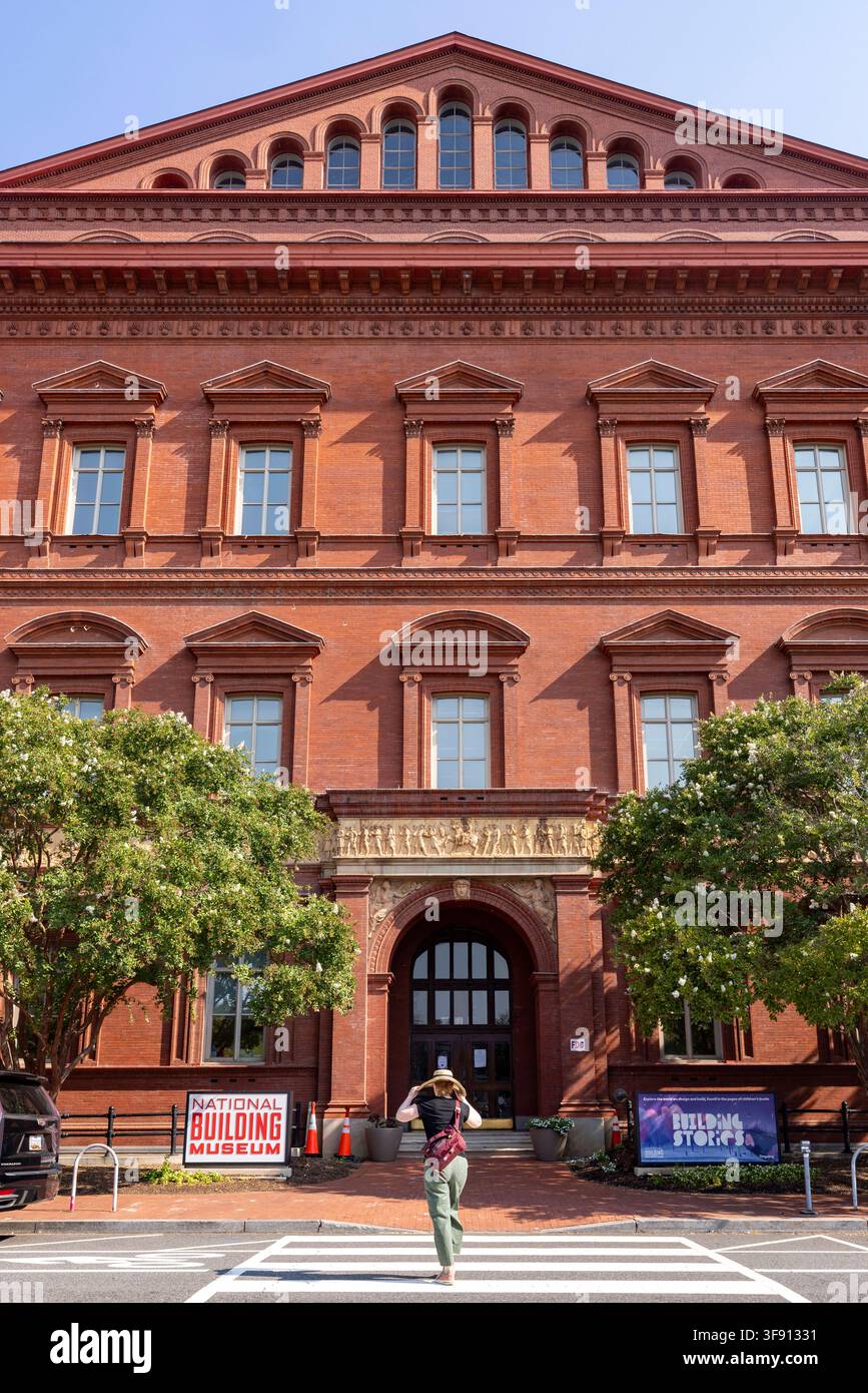 National Building Museum, Washington DC, USA Foto Stock