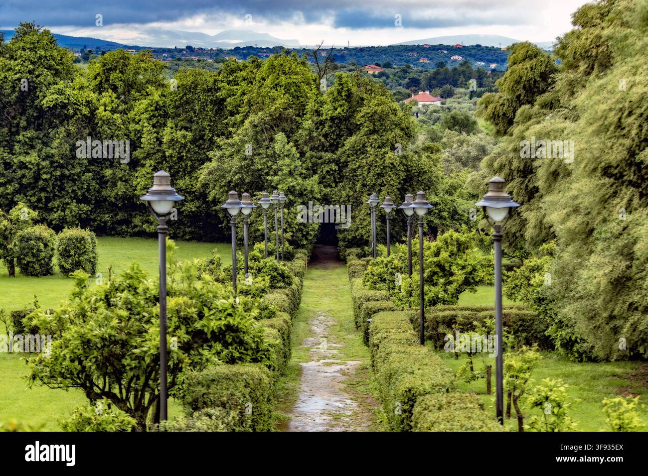 Italia Sardegna Sassari Monserrato Park Foto Stock