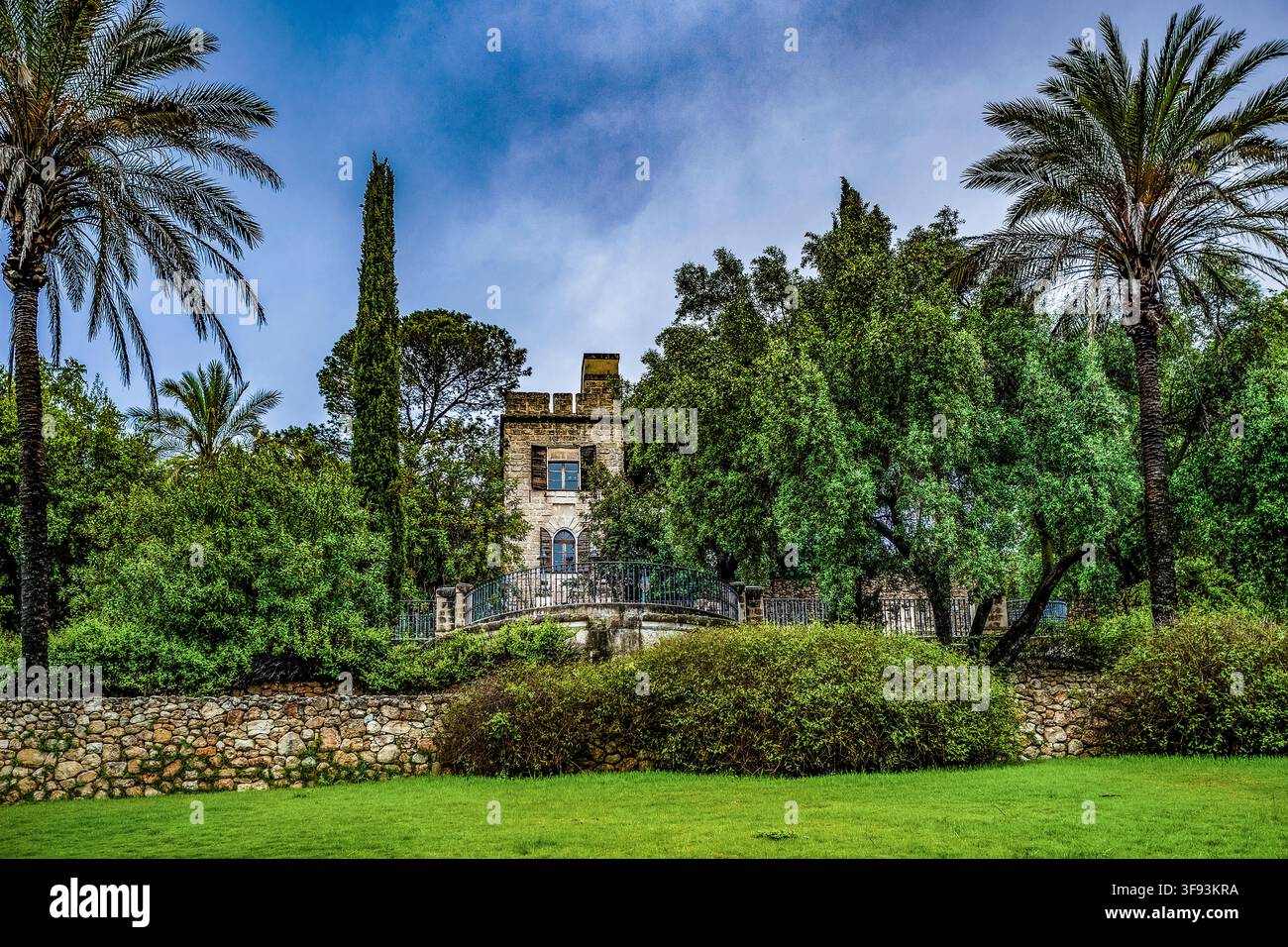 Italia Sardegna Sassari Monserrato Park Tower Foto Stock