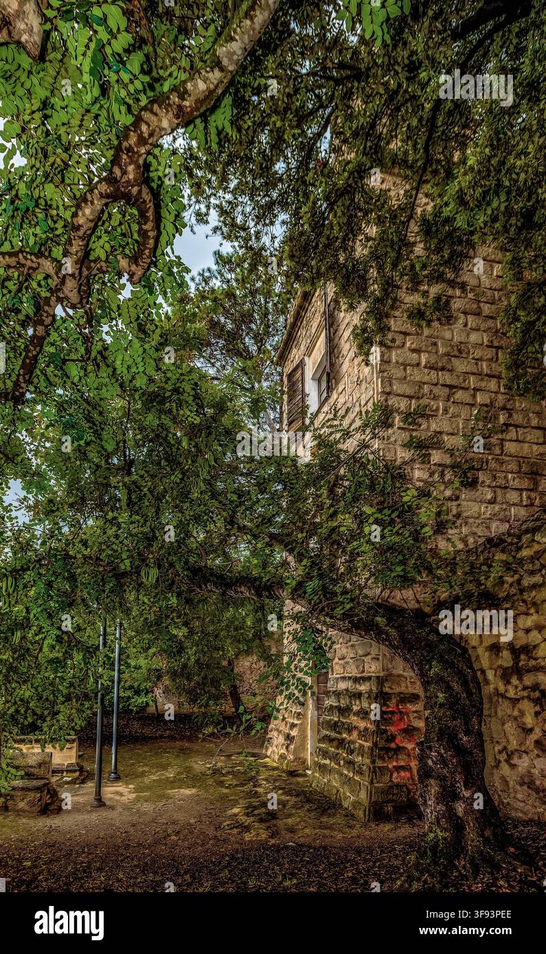 Italia Sardegna Sassari Monserrato Park Tower Foto Stock