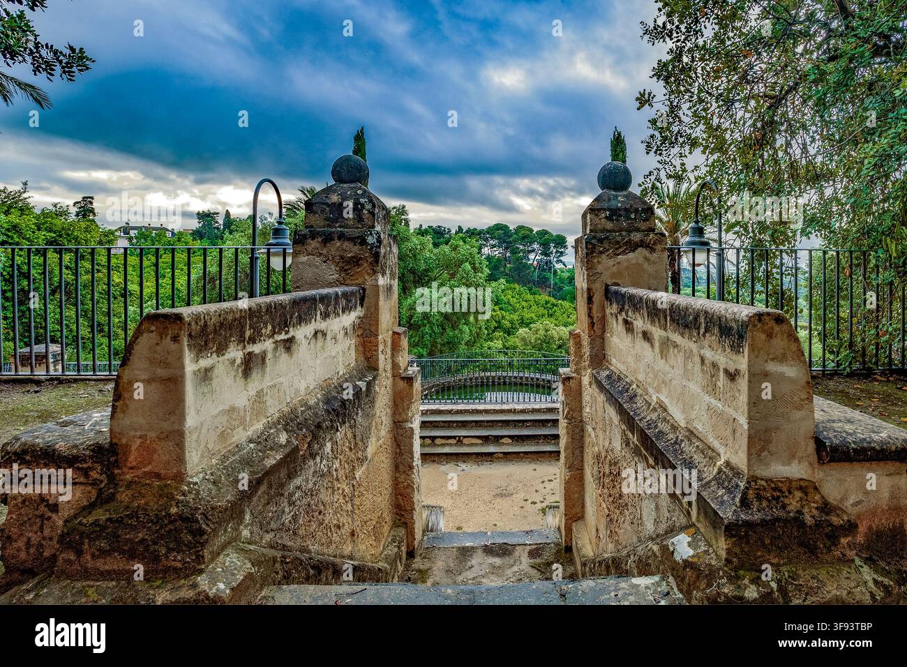 Italia Sardegna Sassari Monserrato Park Tower e serbatoio Foto Stock