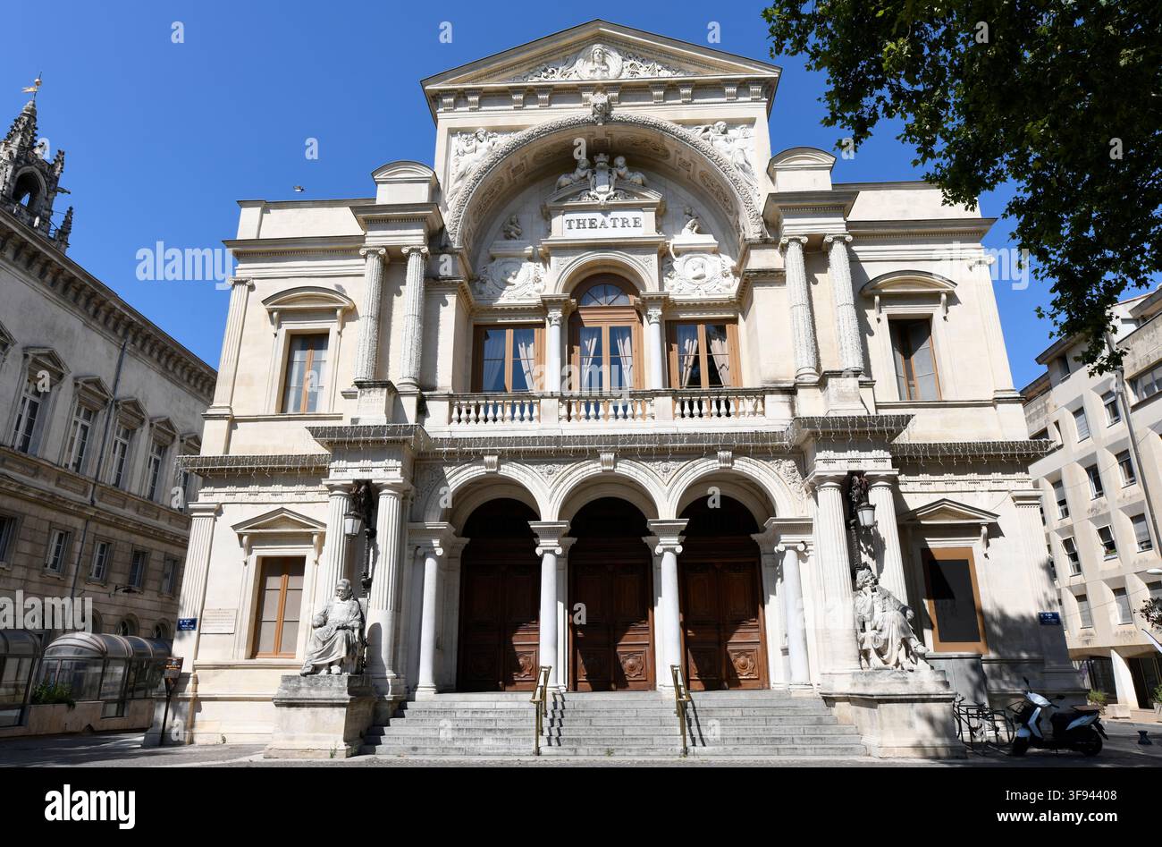 Avignone, Teatro. Vaucluse, Provenza-Alpi-Costa Azzurra, Francia. Foto Stock