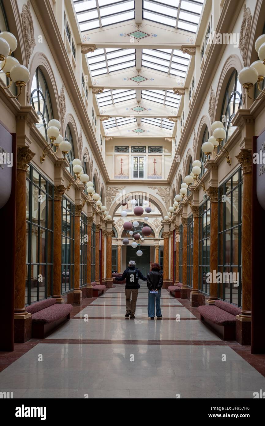 Galerie Colbert a Parigi, Francia Foto Stock