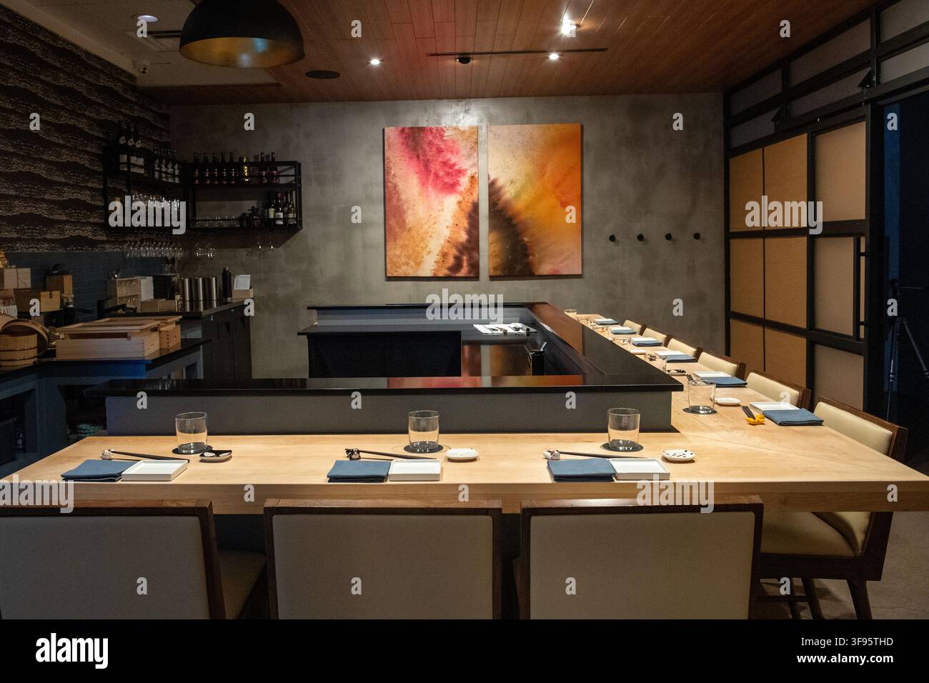 Craft Omakase, Austin, Texas, 17 ottobre 2024. (Foto di John Anderson/The Austin Chronicle) Foto Stock