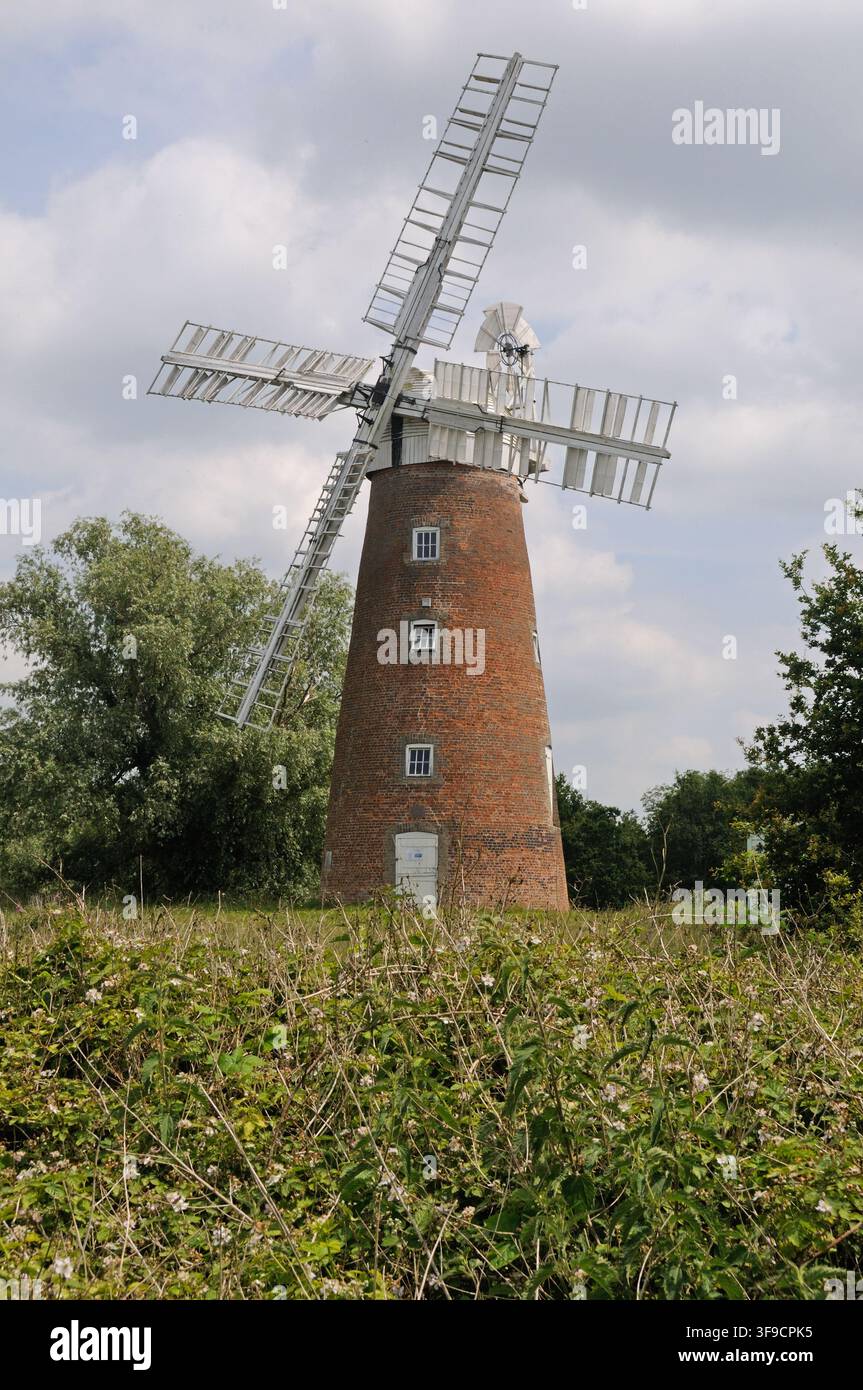 Mulino di Billingford, a Billingford, Norfolk, Inghilterra Foto Stock