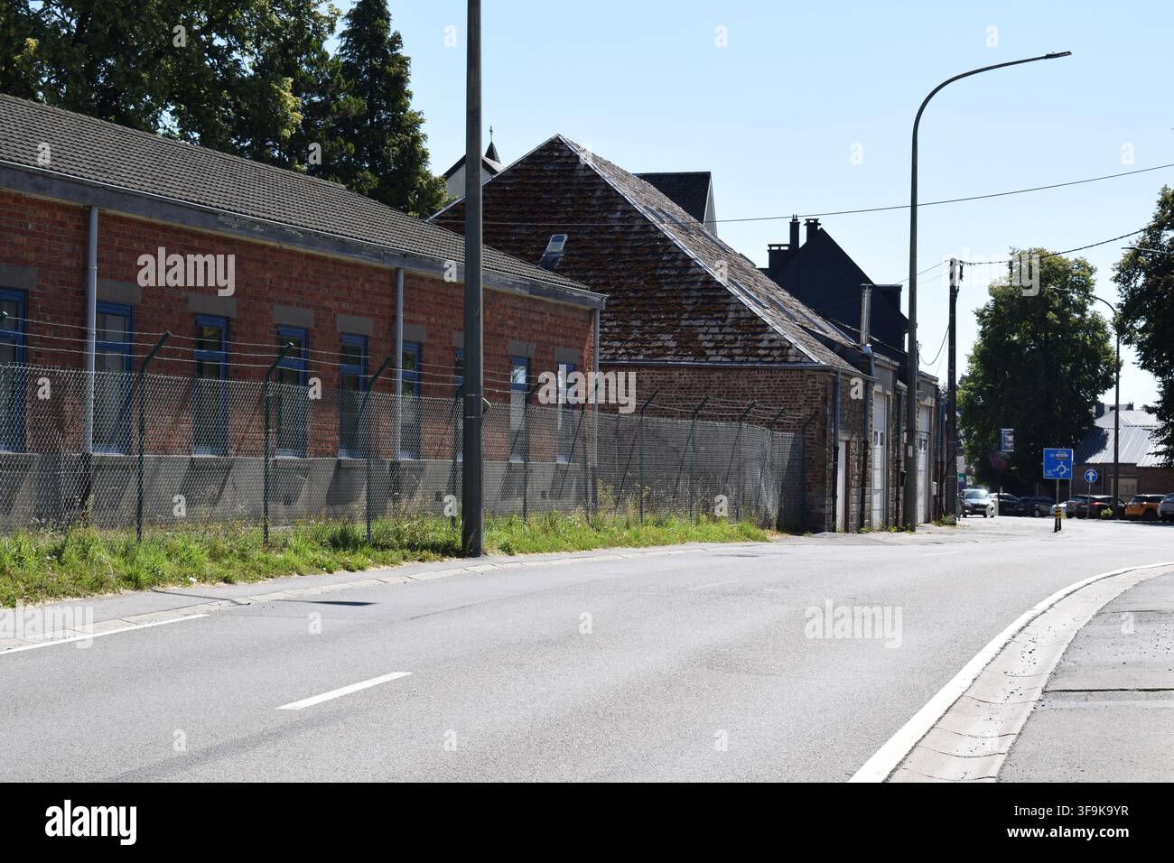 strada per Bastogne Foto Stock