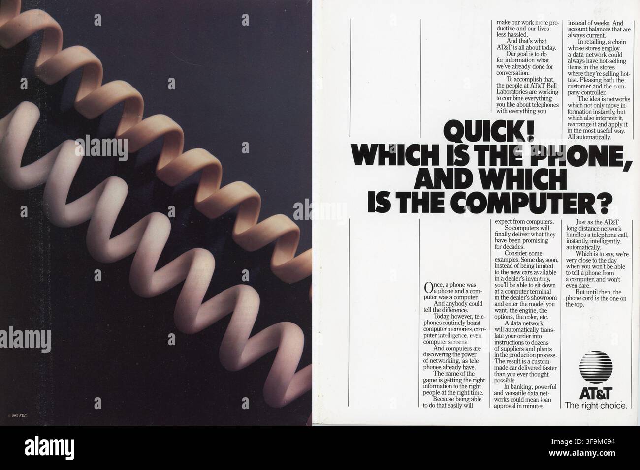 Rivista vintage "Sports Illustrated" del 27 gennaio 1988, pubblicità, USA Foto Stock
