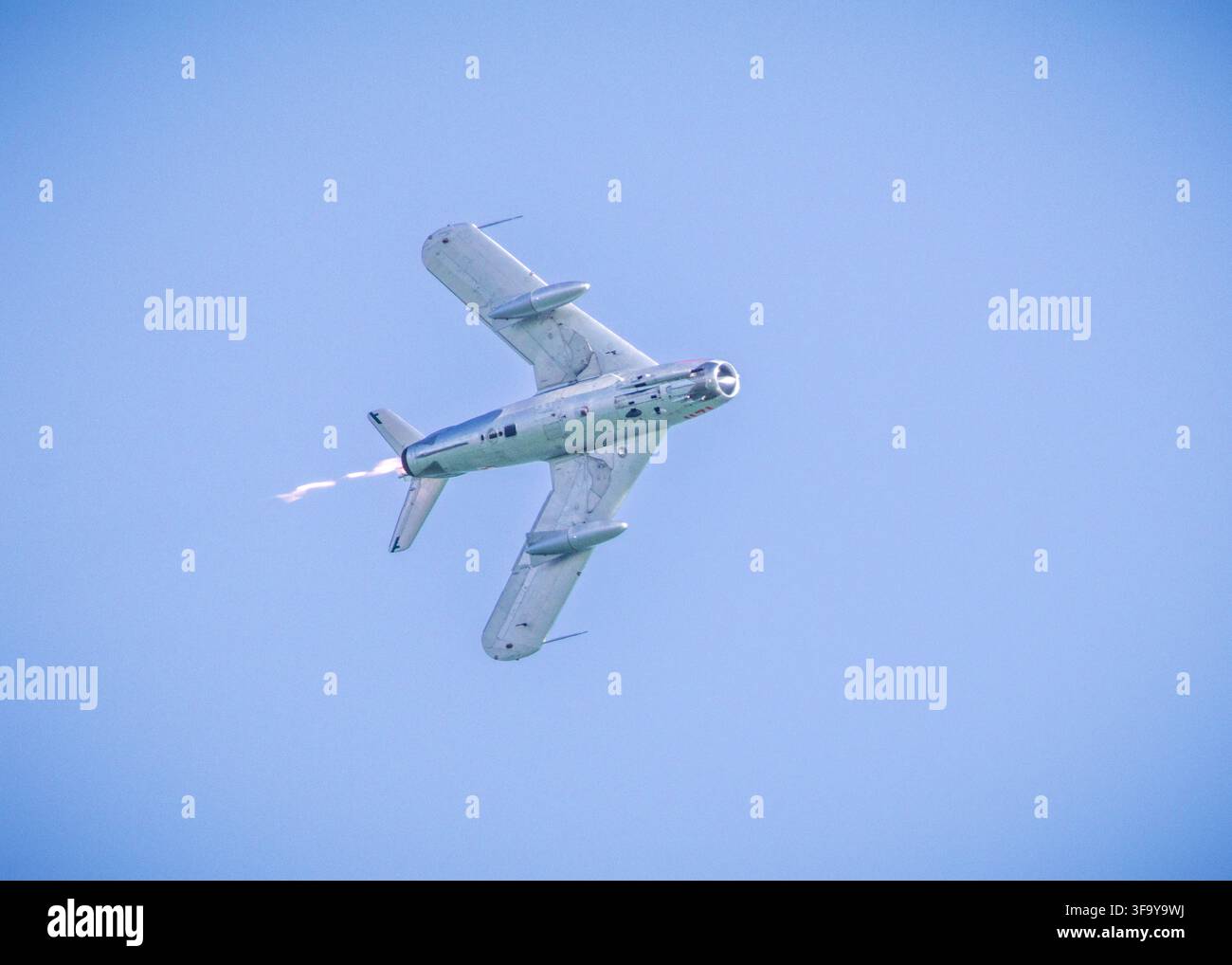 MiG-17F Jet della Guerra Fredda Foto Stock