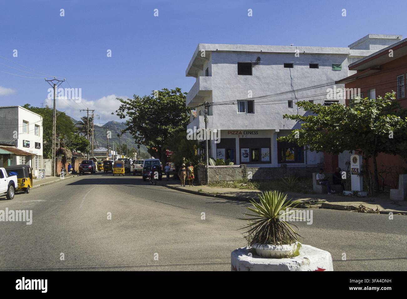 Madagascar - Taolagnaro, strade cittadine Foto Stock