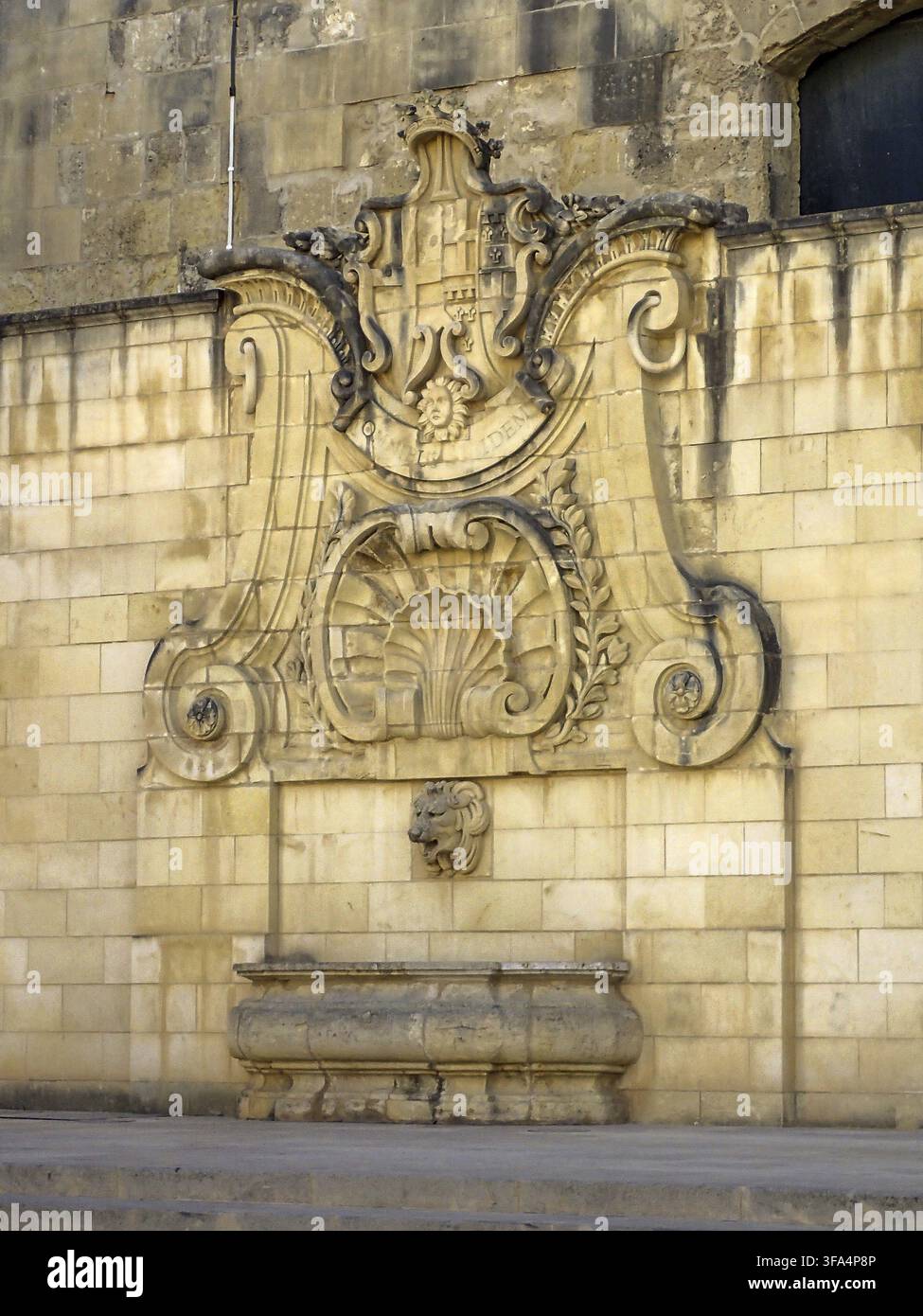 Malta? La Valletta, Fontana di Wignacourt Foto Stock