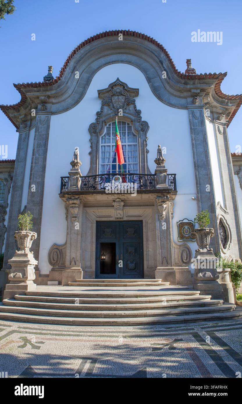 Padiglione del Portogallo, oggi ospita il Consolato del Portogallo, Siviglia, Andalusia, Spagna Foto Stock