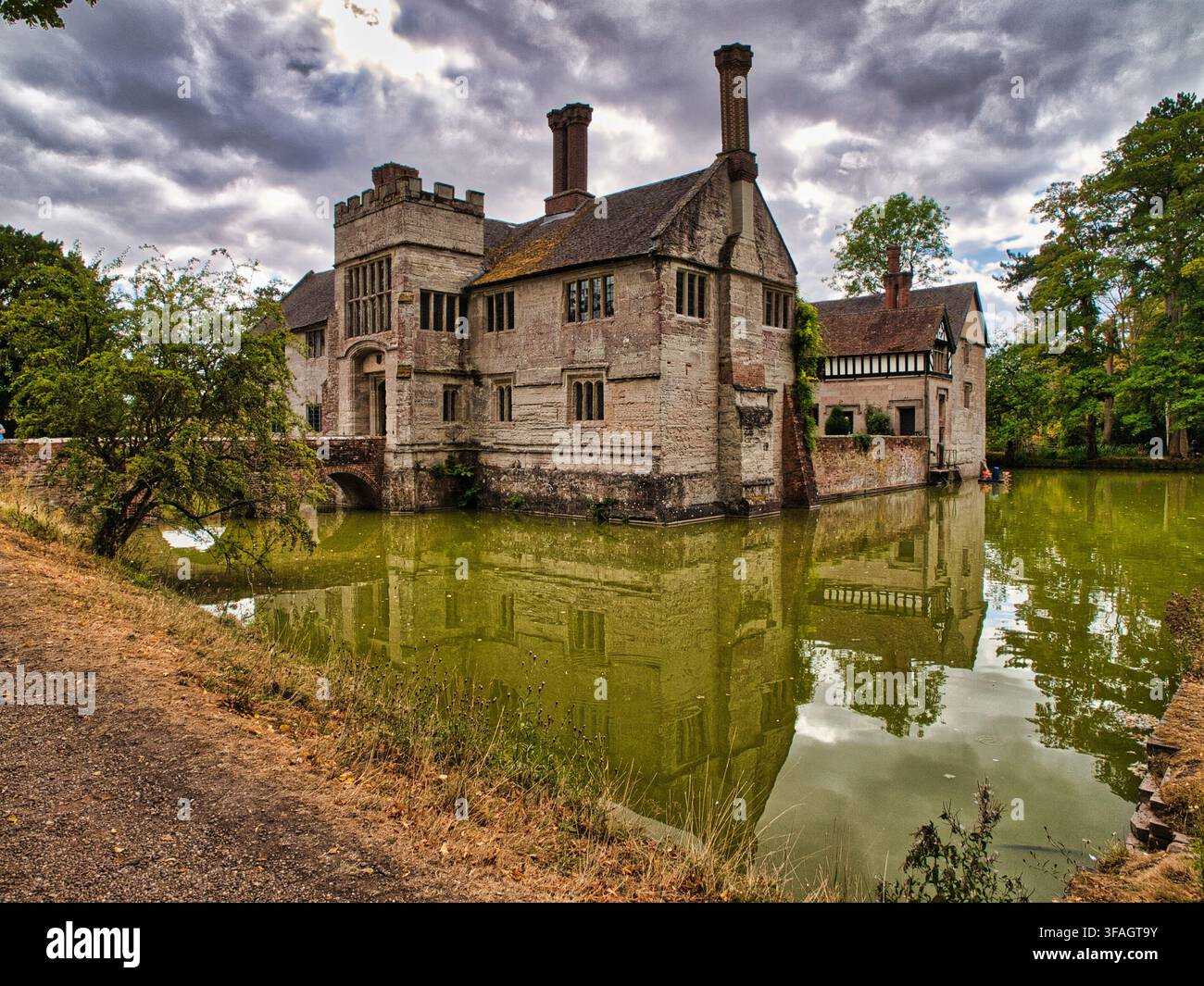 Baddesley Clinton, Warwickshire Foto Stock