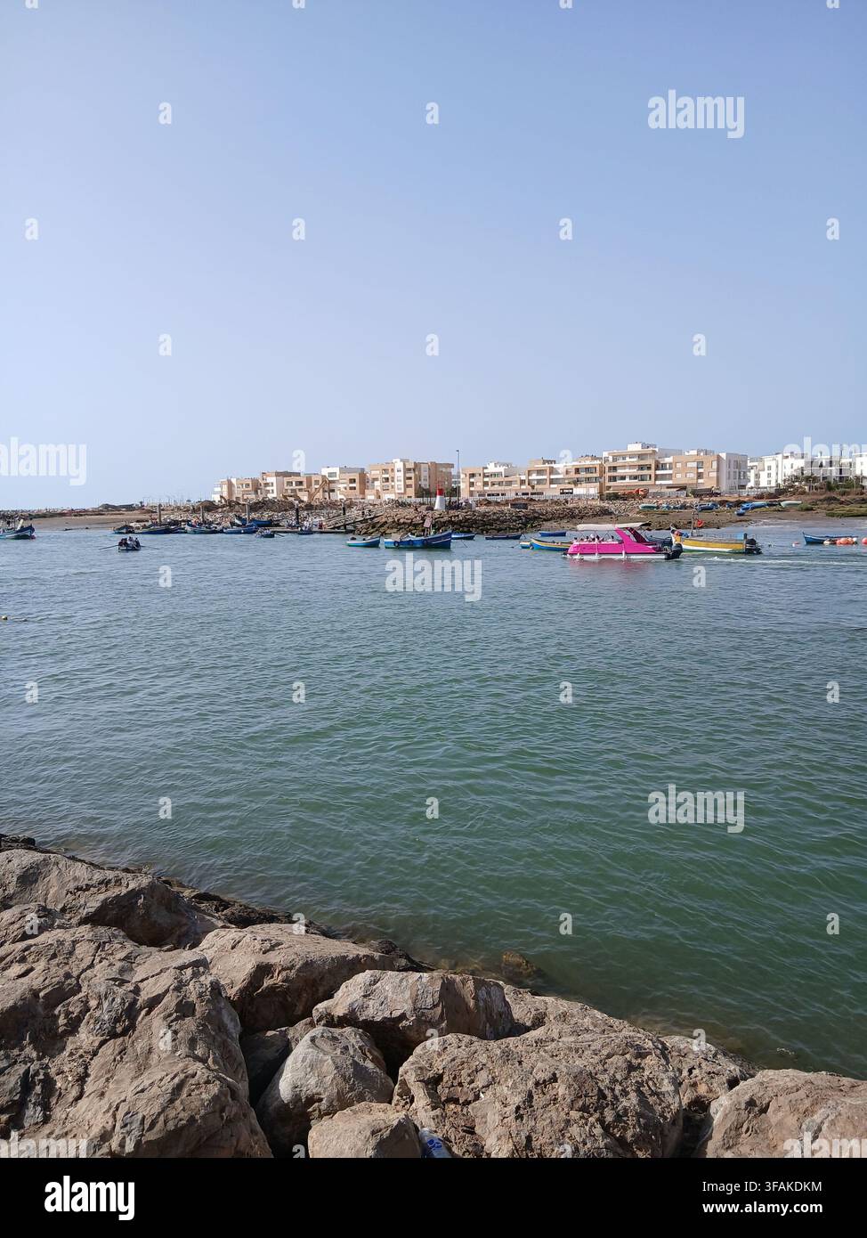 Una splendida vista in Marocco - Immagine stock catturata con smartphone
