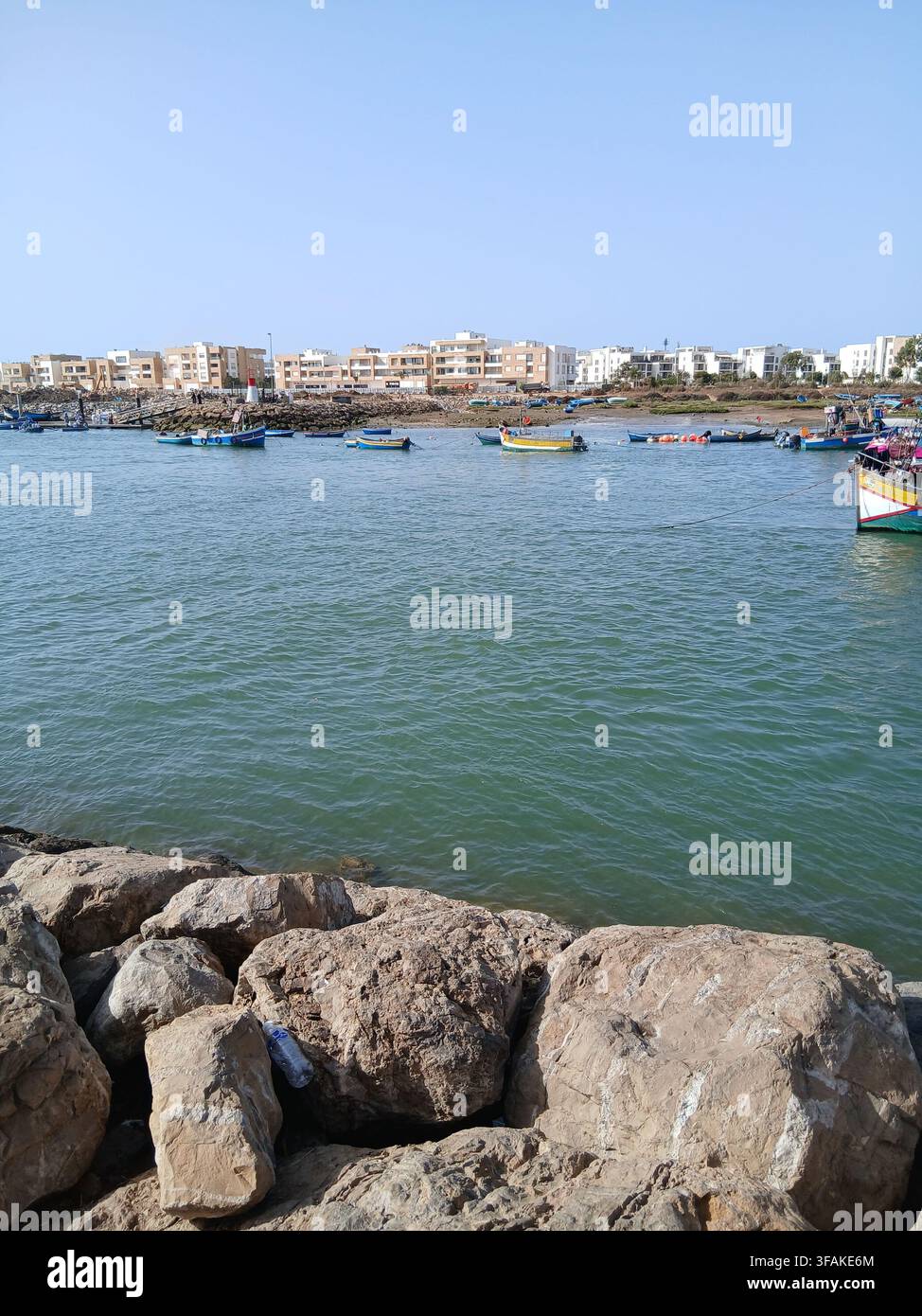 Una splendida vista in Marocco - Immagine stock catturata con smartphone
