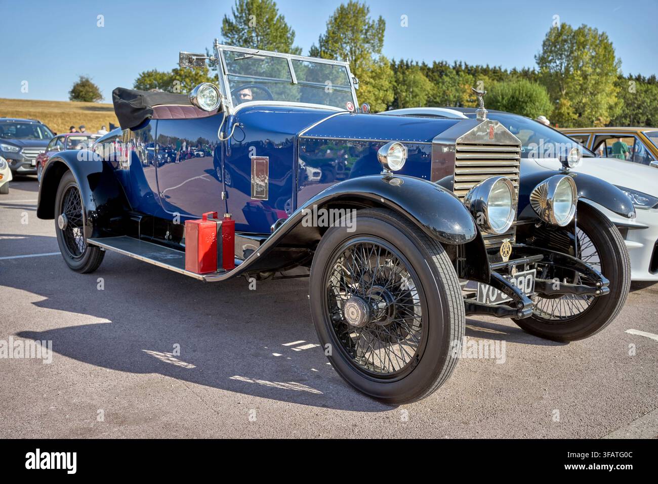 Cabriolet Rolls Royce 20 HP. 1926, prebellico inglese, classico, vintage, autovettura convertible di lusso. British Motor Museum, Gaydon, Warwickshire, Inghilterra, Regno Unito Foto Stock