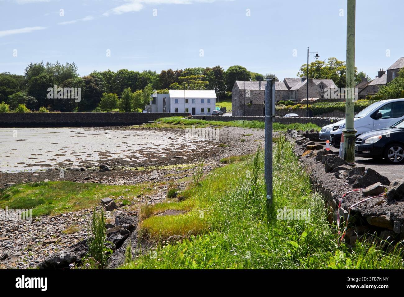 Killala Quay contea di Mayo Repubblica d'Irlanda Foto Stock