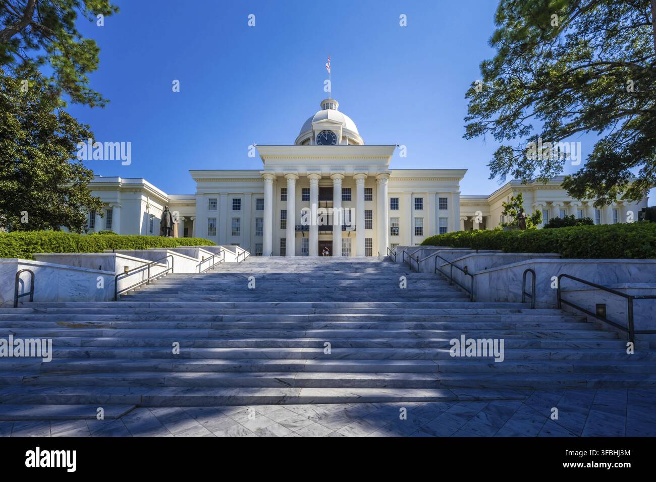 Il centro dell'amministrazione a Montgomery, Alabama Foto Stock