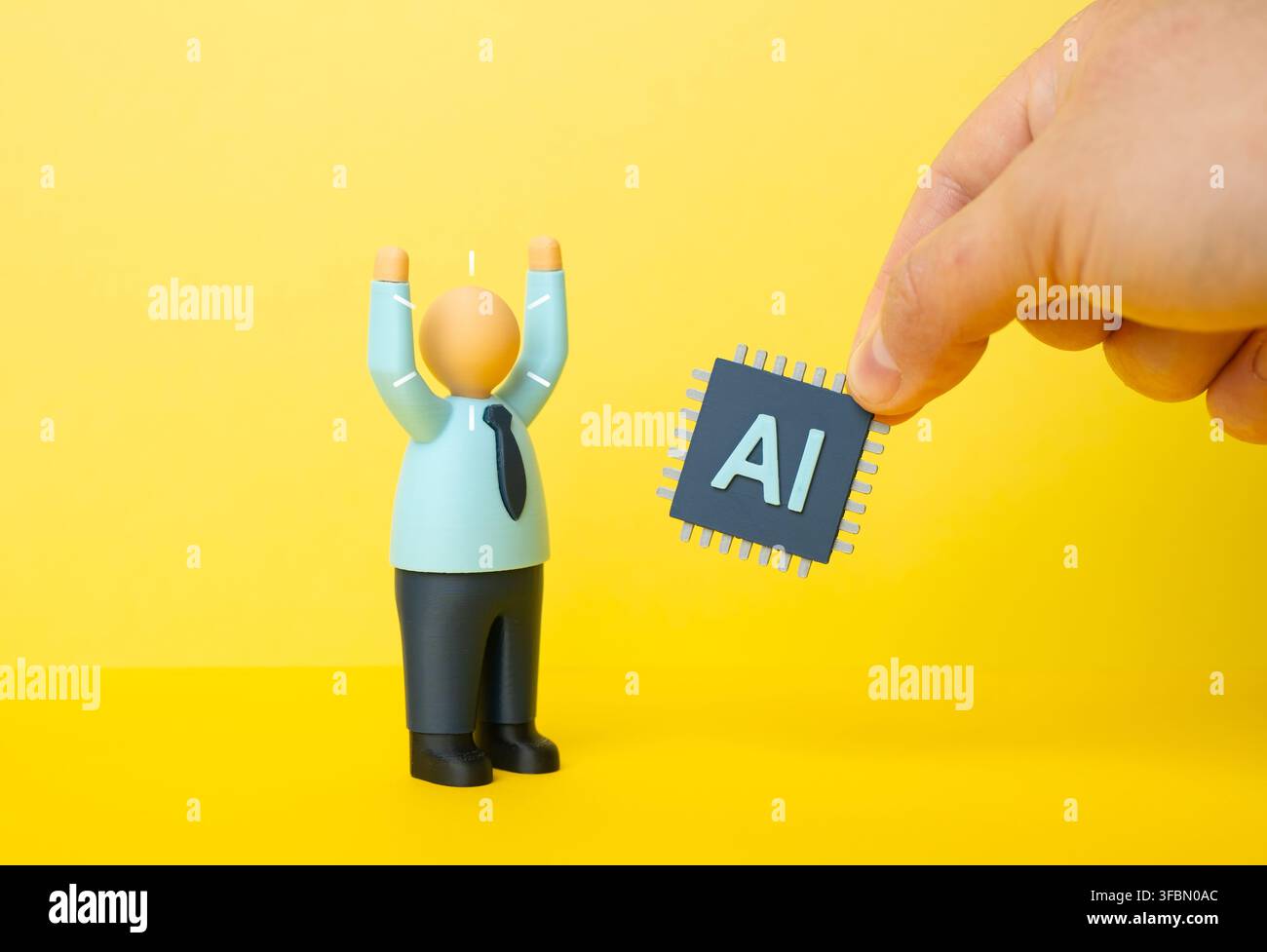 Un nuovo modello di IA per il debugging e l'automazione aziendale. Aggiornamento della tecnologia aziendale e attrazione di investitori. L'intelligenza artificiale migliora l'efficienza Foto Stock