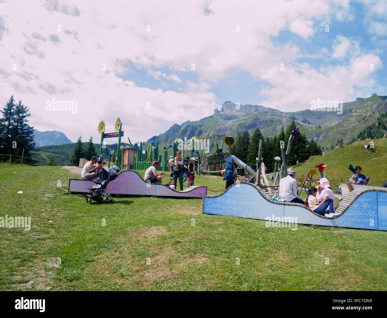 Mindfulness nella natura wellness incontra la natura momenti tranquilli all'aperto pacifici Foto Stock