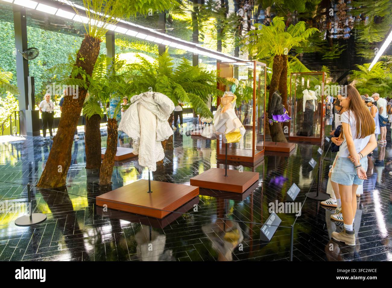 Francia, Parigi, Museo Rodin, installazione per la sfilata di moda Dior Autunno/Inverno 2026/29 Haute Couture Foto Stock