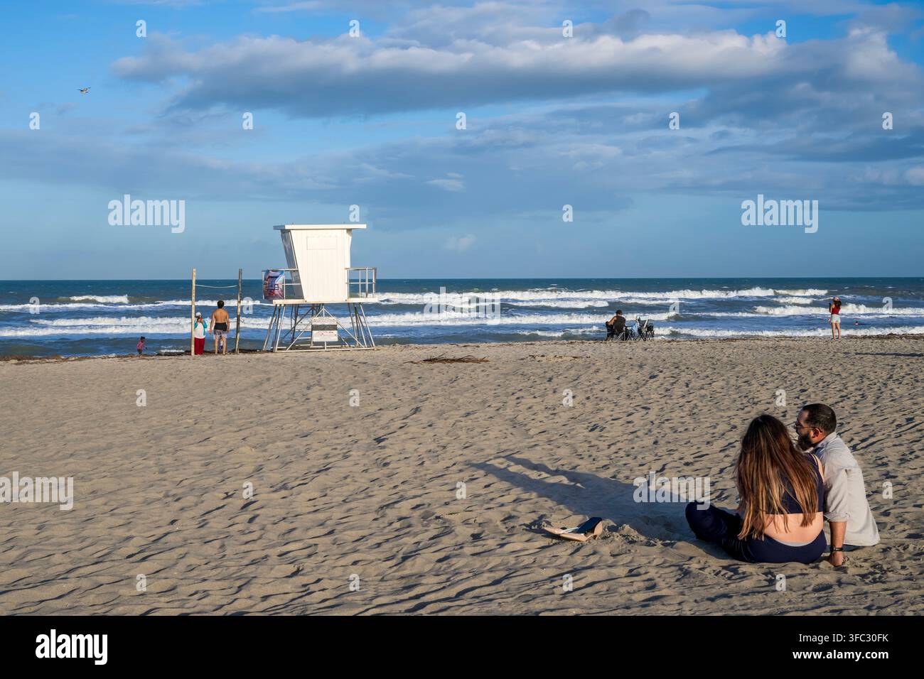 Stati Uniti, Florida, Cocoa Beach, la spiaggia Foto Stock