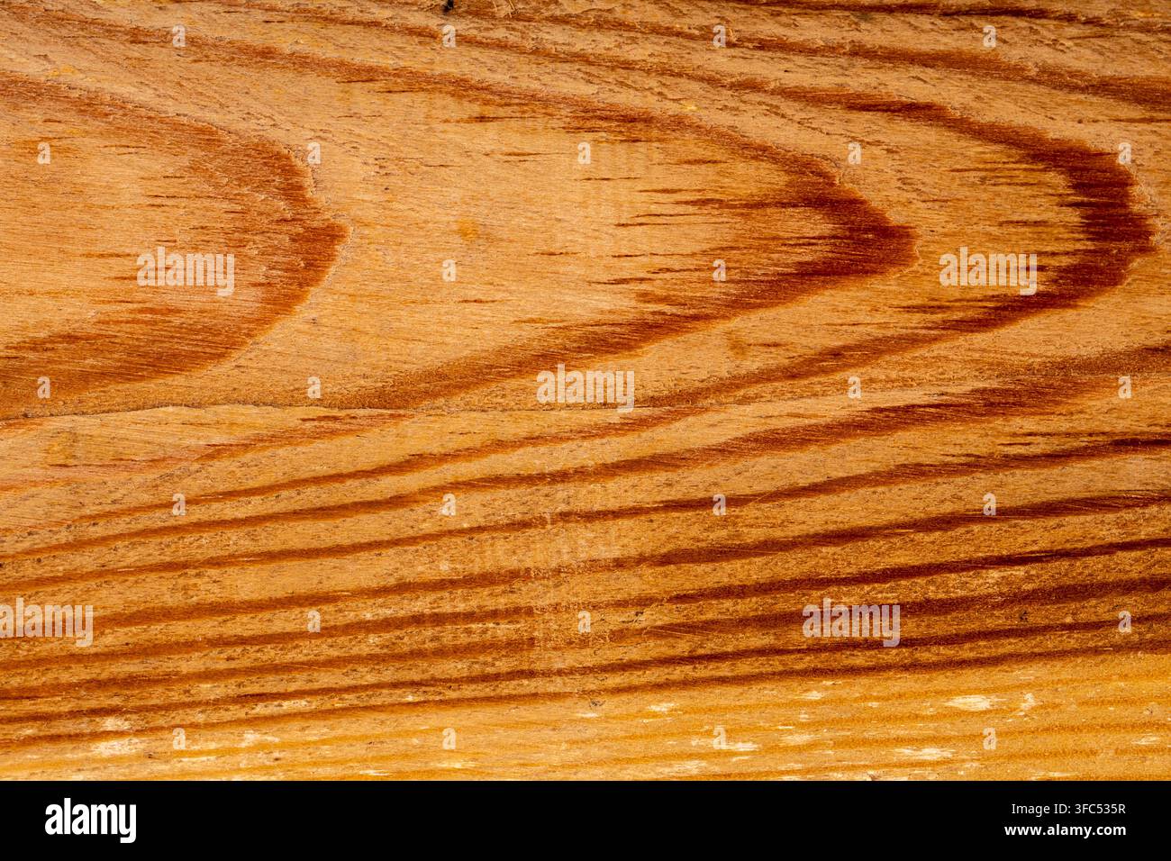 Sfondo uniforme marrone con texture calda di materiale naturale da costruzione, vista ravvicinata. Foto Stock