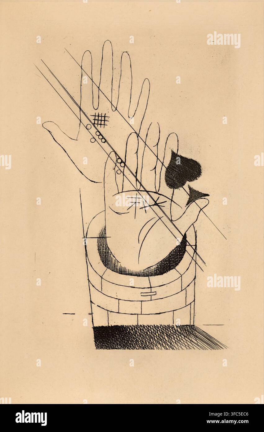 Louis Marcoussis – La Tzigane, 1934 Foto Stock