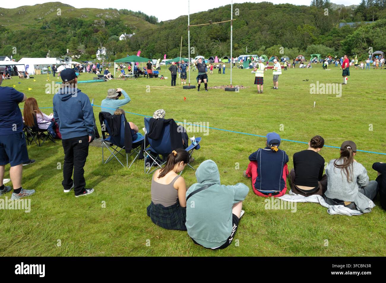 Mallaig & Morar Highland Games 2026 Foto Stock