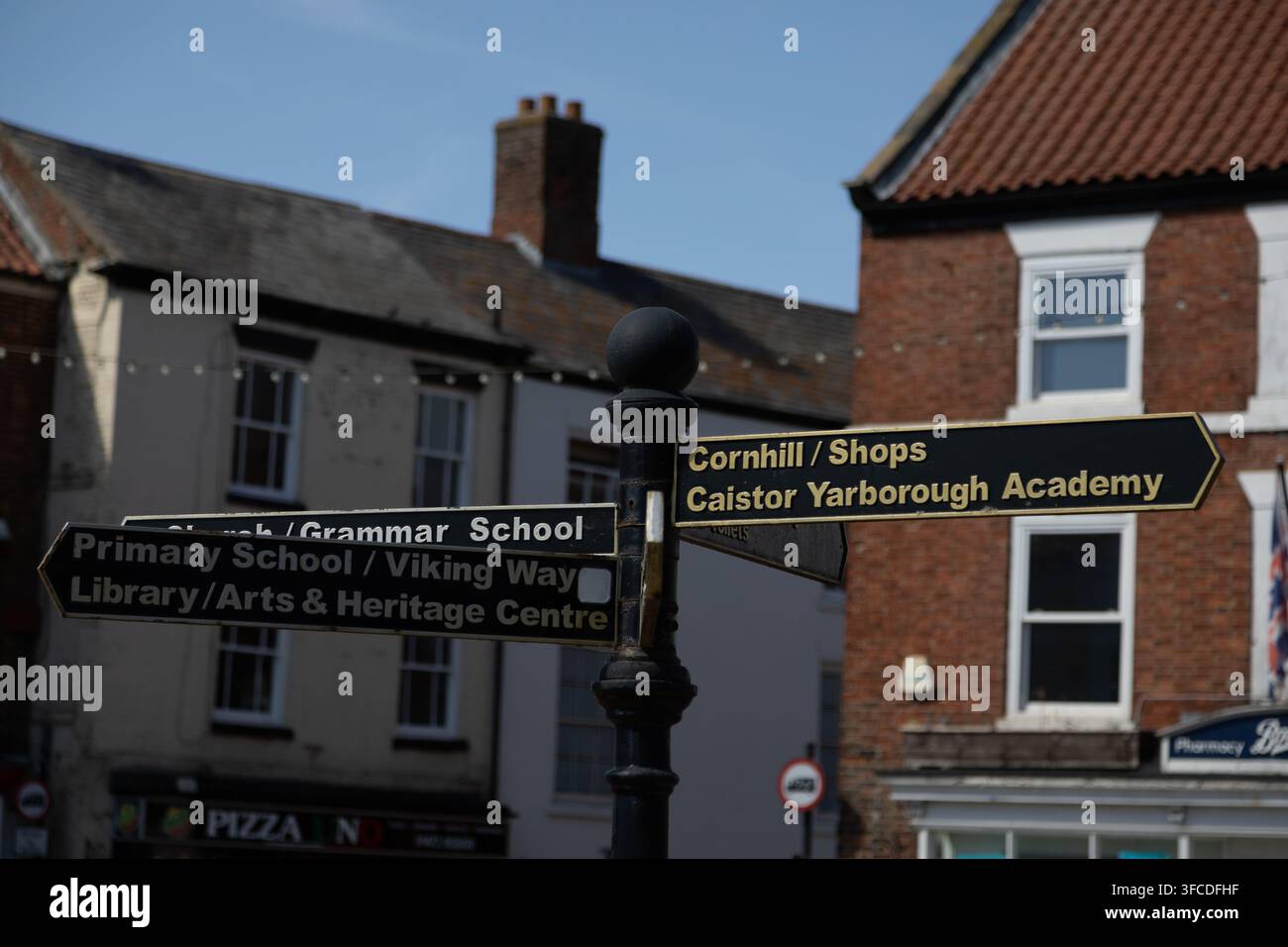 Caistor, Lincolnshire, agosto 2026 Foto Stock