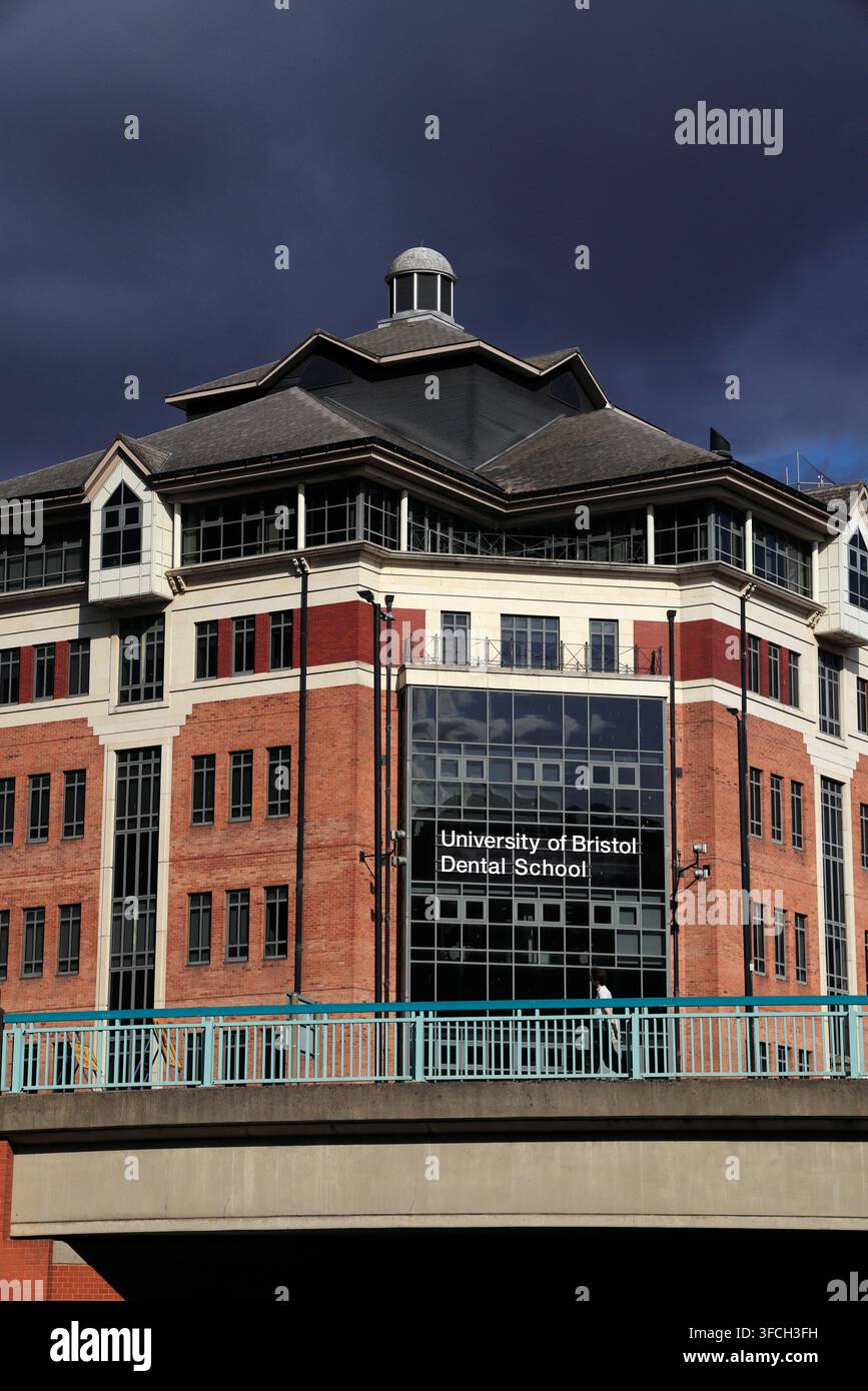 Scuola Odontoiatrica dell'Università di Bristol, Temple Quay, Bristol Foto Stock