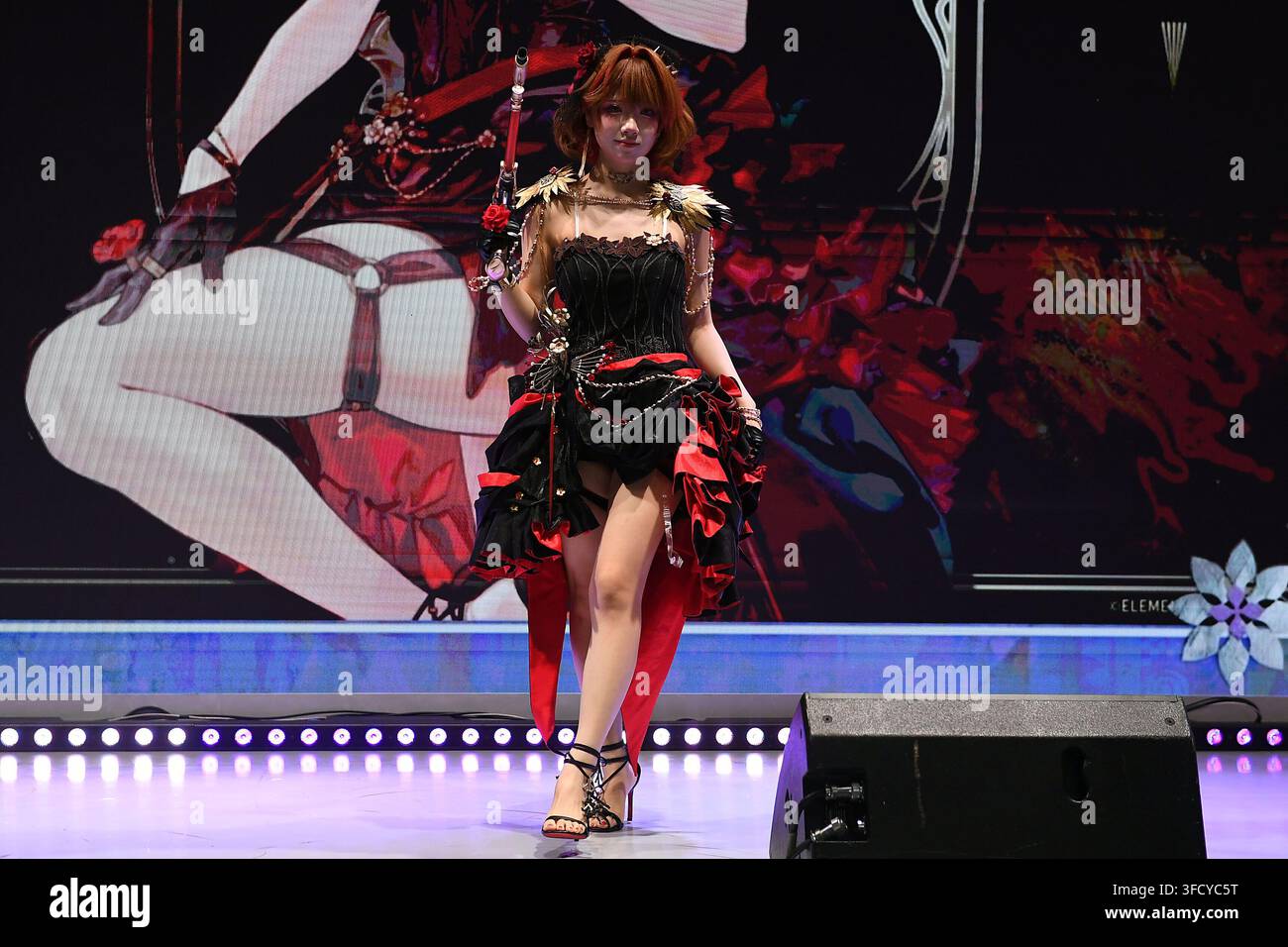 gamescom 2026 il 26.08.2026 al Koelnmesse di Koeln L'evento mondiale più grande per i giochi per computer e video dal 26 al 30 agosto 2026 a Koeln. Silver Palace - Red Rose Foto: Revierfoto Credit: ddp media GmbH/Alamy Live News Foto Stock