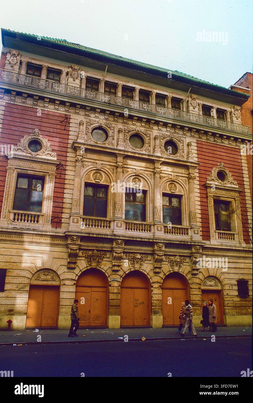 New York City, NY, USA, Edificio del Lyric Theater, Architettura storica, Scene di strada Foto Stock