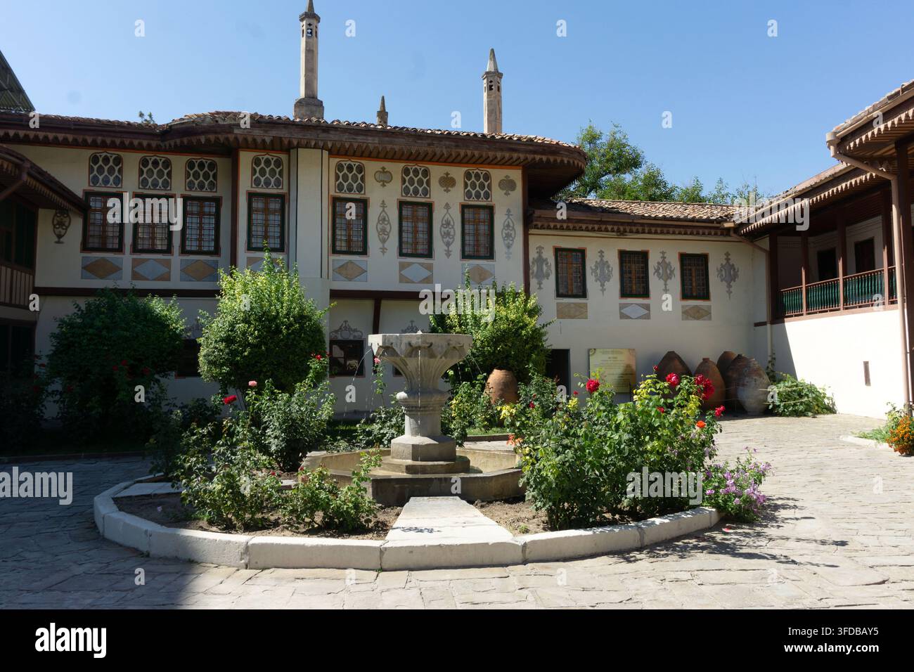 Il Palazzo del Khan a Bakhchysarai. Foto Stock