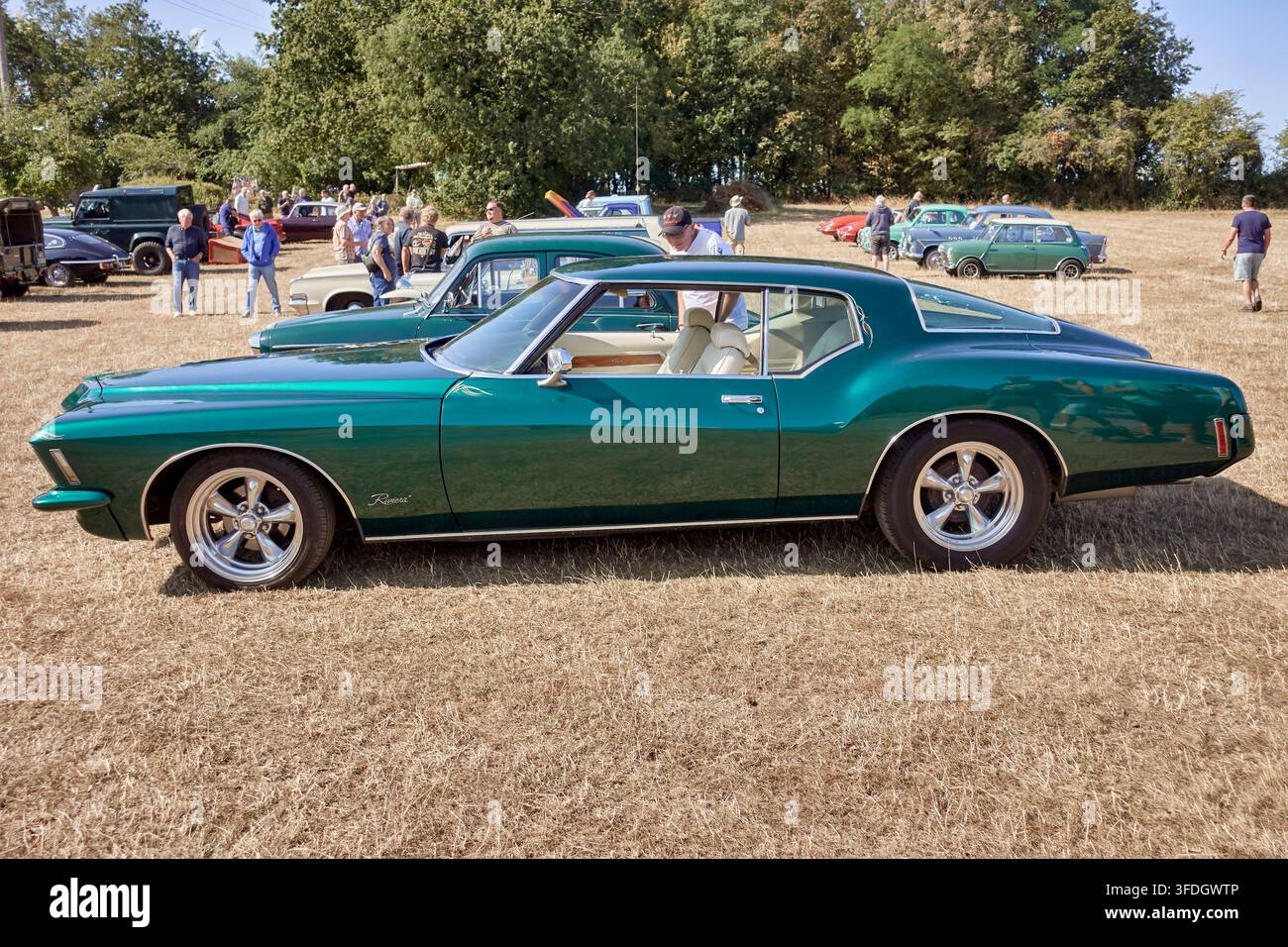Buick Riviera Boat Tail 1972. Coupé di lusso americano da 4,7 litri. Foto Stock
