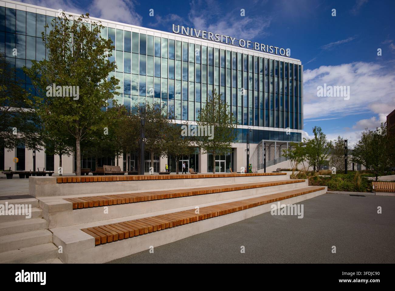 Campus Temple Quarter Enterprise [università di Bristol] nuovo di zecca [2026] campus accanto alla stazione di Bristol Temple Meads, Regno Unito Foto Stock