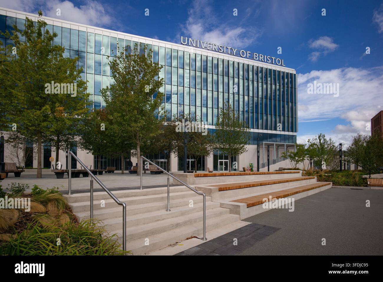 Campus Temple Quarter Enterprise [università di Bristol] nuovo di zecca [2026] campus accanto alla stazione di Bristol Temple Meads, Regno Unito Foto Stock