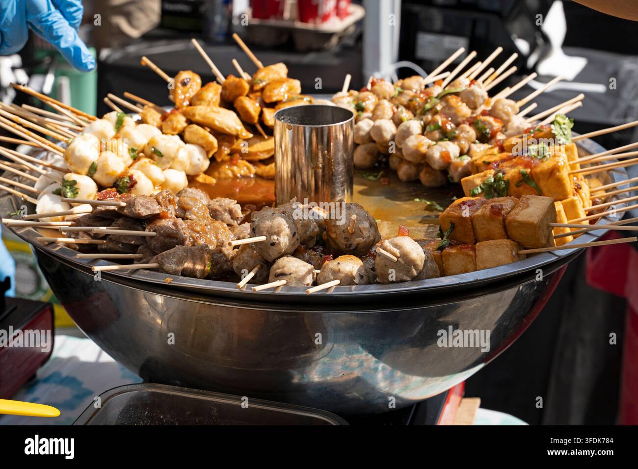 Thai Street Food Foto Stock