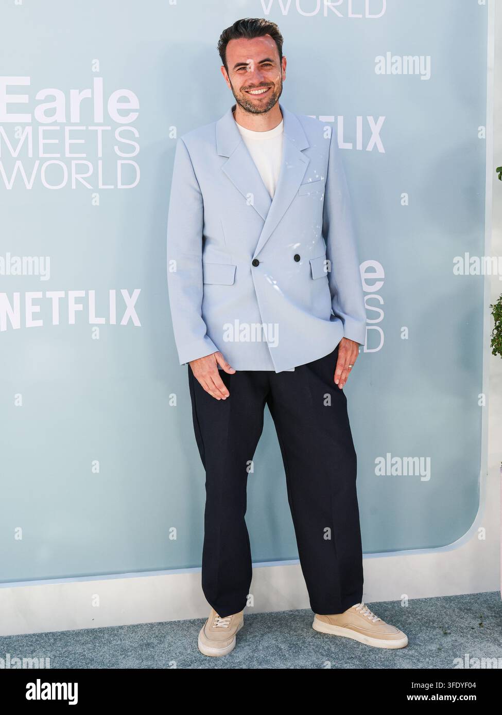 Hollywood, Stati Uniti. 02 set, 2026. HOLLYWOOD, LOS ANGELES, CALIFORNIA, USA - 1 SETTEMBRE: Ben Winston arriva alla prima di Los Angeles della stagione 1 di ‚Earl Meets World‘ di Netflix al Netflix Tudum Theater il 1 settembre 2026 a Hollywood, Los Angeles, California, Stati Uniti. (Foto di Kay Qiao/Image Press Agency) Credit: Image Press Agency/Alamy Live News Foto Stock