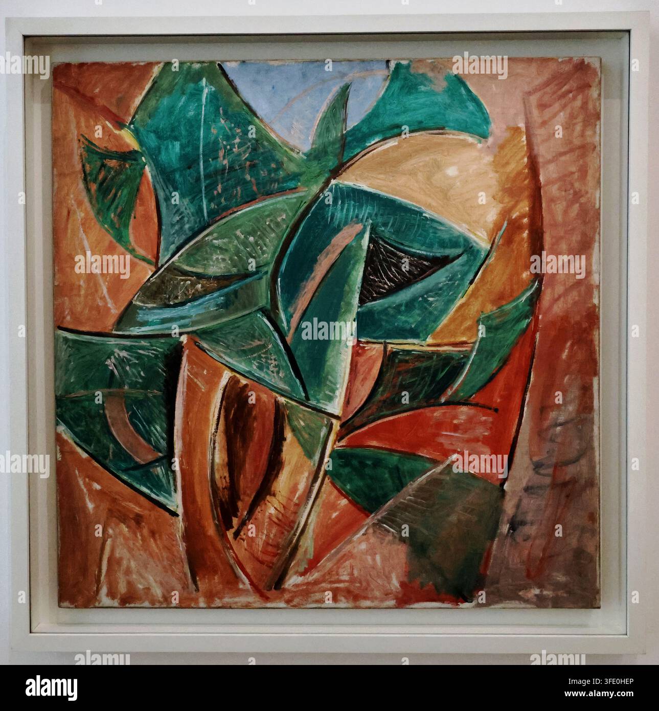 Pablo Picasso, L’Arbre (L’Albero), 1907, Musée national Picasso-Paris Foto Stock