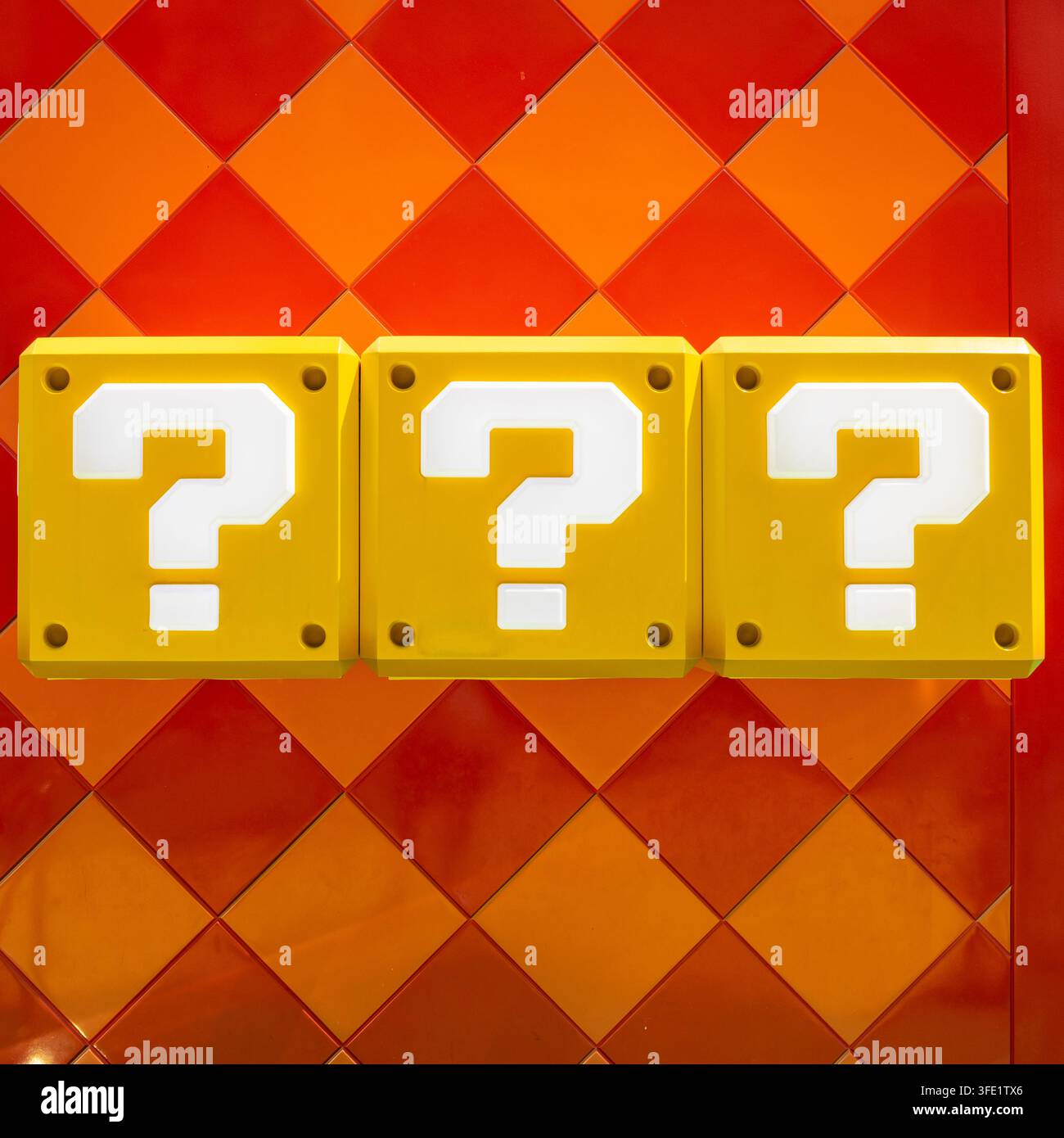 Super Mario Land all'Epic Universe Orlando Foto Stock