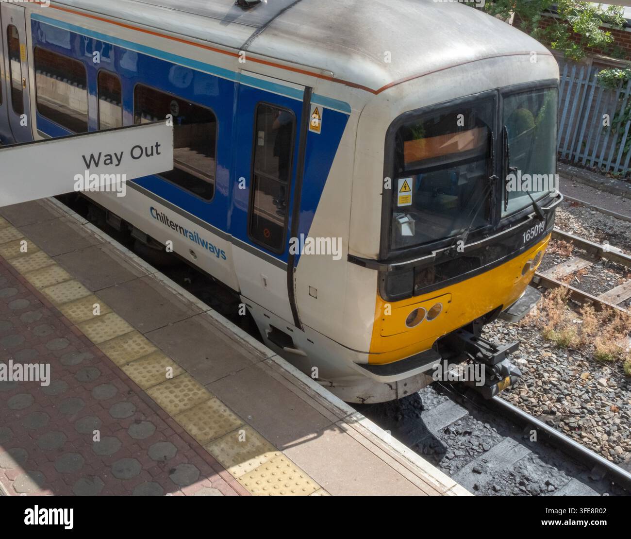 Stazione di Aylesbury, 01 settembre 2026 - Chiltern Railways è in uscita, poiché tornerà di proprietà pubblica il 20 settembre 2026 Foto Stock