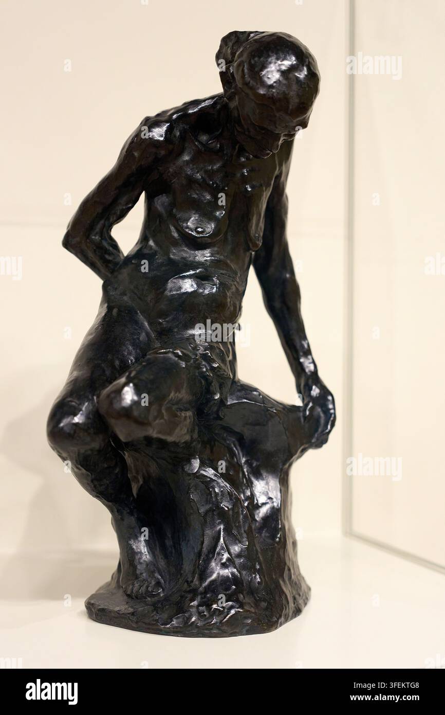 Lei che una volta era la bella moglie del fabbricante di elmi, progetto ca. 1885-1887, fusione ca. 1935-1940, Auguste Rodin (1840-1917), Museo Van Gogh, Amsterdam, Net Foto Stock