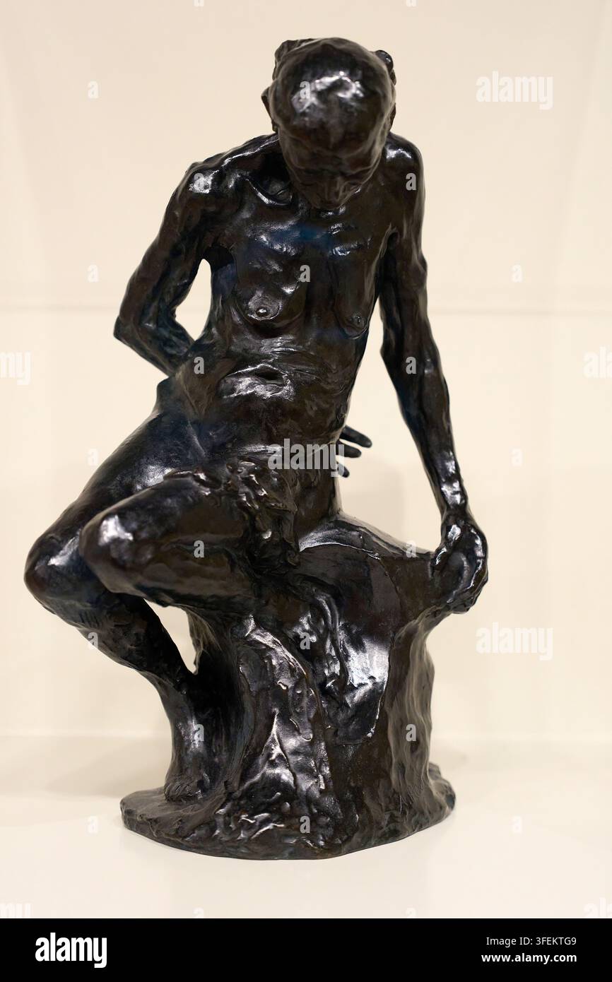 Lei che una volta era la bella moglie del fabbricante di elmi, progetto ca. 1885-1887, fusione ca. 1935-1940, Auguste Rodin (1840-1917), Museo Van Gogh, Amsterdam, Net Foto Stock