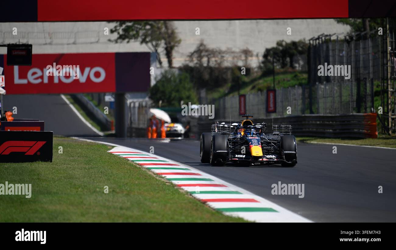 #36 Ayumu Iwasa del Team Oracle Red Bull Racing, Red Bull Ford Rb22, durante la sessione di pratica, durante il Campionato del Mondo di Formula 1 della FIA GP Formula 1 Gran Premio d'Italia 2026 il 04 settembre, Monza Italia (Foto di LUCA BARSALI/DeFodi Images) Foto Stock