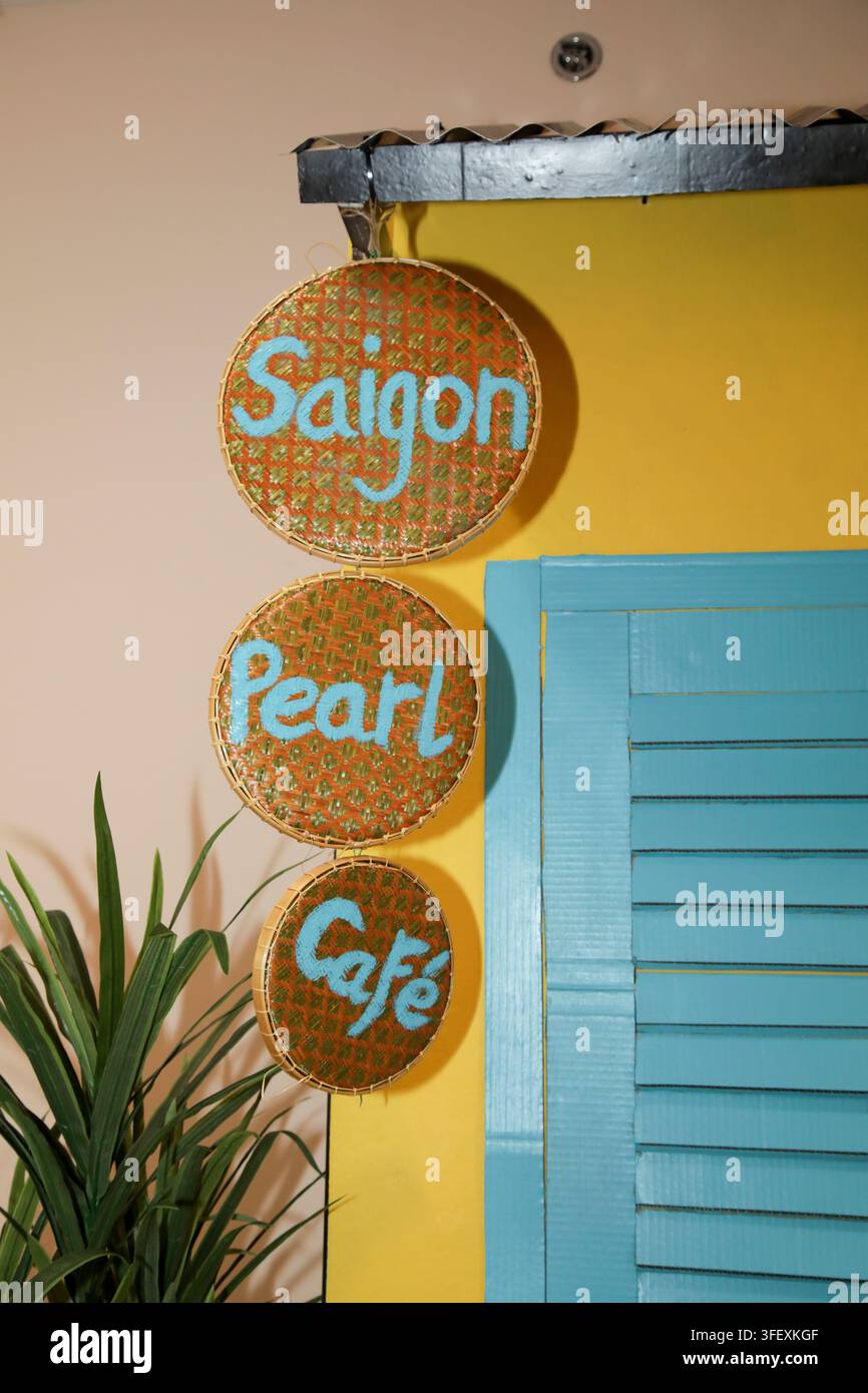 Saigon Pearl Cafe Foto Stock