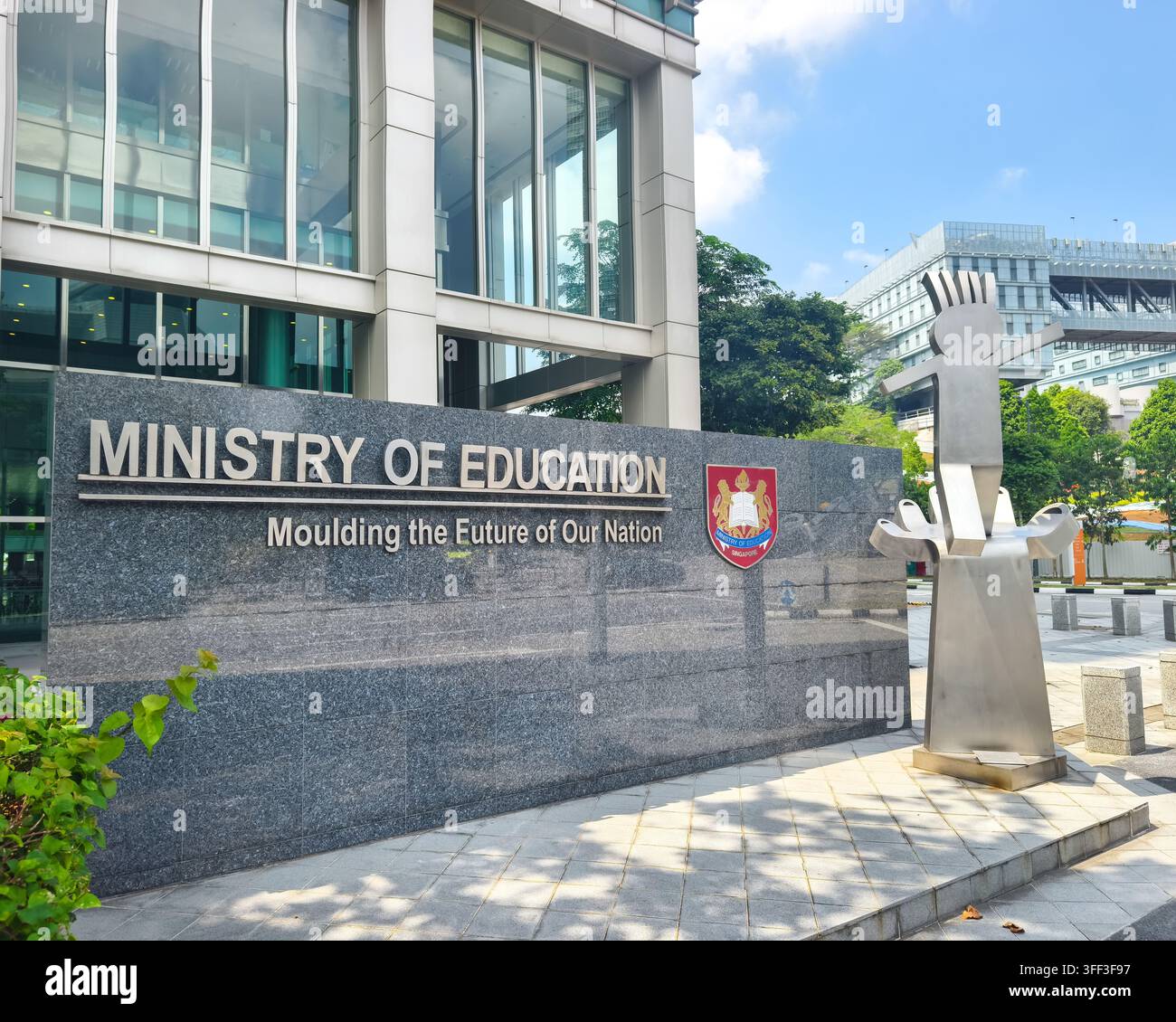 Ministero dell'Istruzione a Singapore Foto Stock