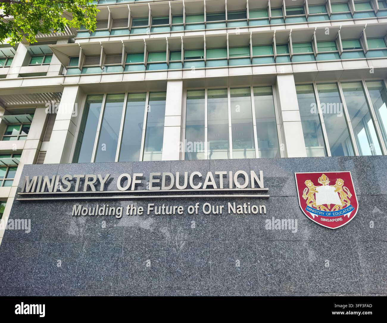 Ministero dell'Istruzione a Singapore Foto Stock