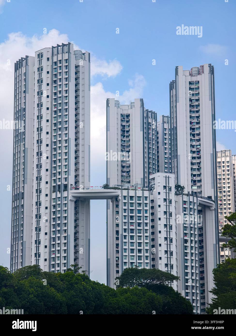 SkyResidence @ Dawson, un complesso residenziale pubblico situato nel quartiere di Queenstown a Singapore Foto Stock
