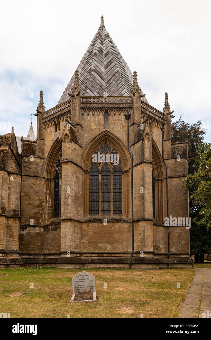 Southwell Minster Chapter House a Southwell, Nottinghamshire, Inghilterra. Scattata il 22 agosto 2026 Foto Stock